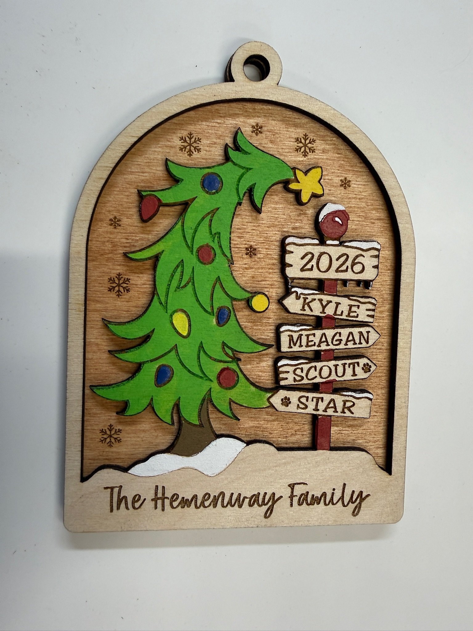 Grinch Tree Ornament