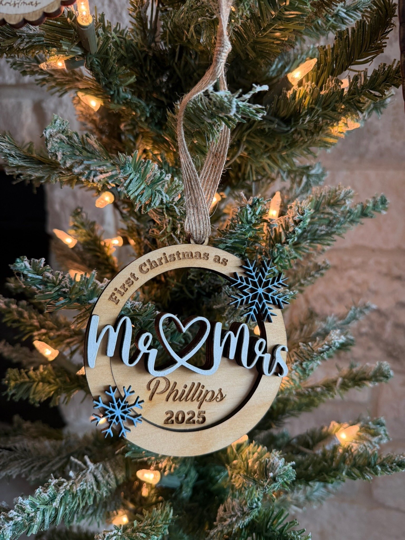 Mr. & Mrs. Ornament