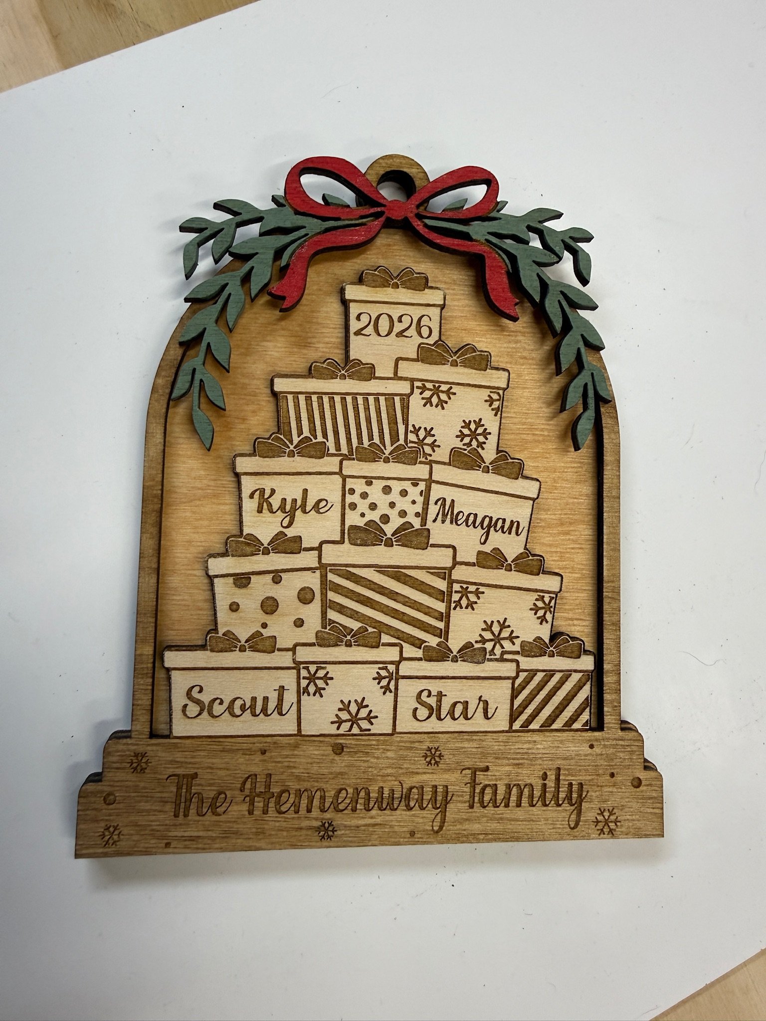 Present Stack Ornament